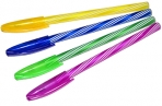 Ручка шариковая 0. 5 мм, стержень синий, «Спираль», МИКС оптом