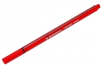 Ручка капиллярная BRAUBERG Aero, КРАСНАЯ, трехгранная, металлический наконечник, 0.4 мм, 142254 оптом