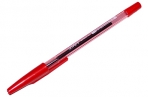 Ручка шариковая STAFF AA-927, КРАСНАЯ, корпус тонированный, хромированные детали, 0, 7 мм, линия 0, 35 мм, 142811 оптом