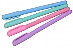Ручка шариковая BRUNO VISCONTI SlimWrite Zefir, СИНЯЯ, корпус ассорти, 0.5 мм, линия 0, 3мм, 20-0204 оптом