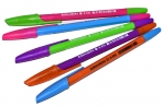 Ручка шариковая BRAUBERG "X-333 MIX", СИНЯЯ, корпус ассорти, узел 0, 7 мм, линия 0, 35 мм, 142960 оптом