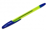 Ручка шариковая Office Style 820, узел 1. 0 мм, чернила синие, корпус зелёный хамелеон оптом