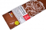 Бумага крепированная Werola, 50*250см, 32г/м2, растяжение 55%, коричневая, в индивидуальной упаковке оптом