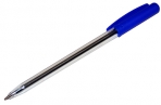 Ручка шариковая автоматическая OfficeSpace "Twist", синяя, 0, 7мм, поворотный механизм оптом
