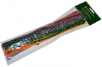 Материал декоративный Greenwich Line "Пушистая проволока", двуцветная, 300мм, 50шт. оптом