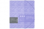 Папка для тетрадей на резинке Berlingo "Starlight S" А5+, 600мкм, фиолетовая, с рисунком оптом