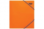 Папка для тетрадей на резинке Мульти-Пульти, А5, 500мкм, оранжевая оптом