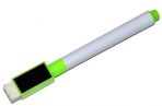 Маркер на водной основе с губкой и с магнитом 2х1, 5х11 см зелёный  4299393 оптом