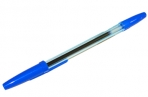 Ручка шариковая синяя на масляной основе, узел 0. 7-1. 0 мм, стержень 133-135, "Стамм", "Офис", оптом
