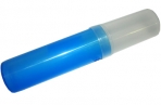 Пенал-тубус СТАММ, пластиковый, 190х45 мм, 5 цветов ассорти, ПН02 оптом
