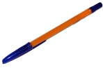 Ручка шариковая СТАММ 111, СИНЯЯ, корпус оранжевый, узел 1, 2мм, линия письма 1мм, РС11 оптом