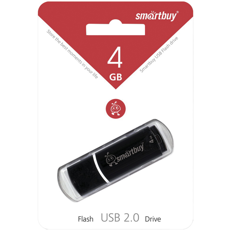 Память Smart Buy "Crown"  4GB, USB 2.0 Flash Drive оптом