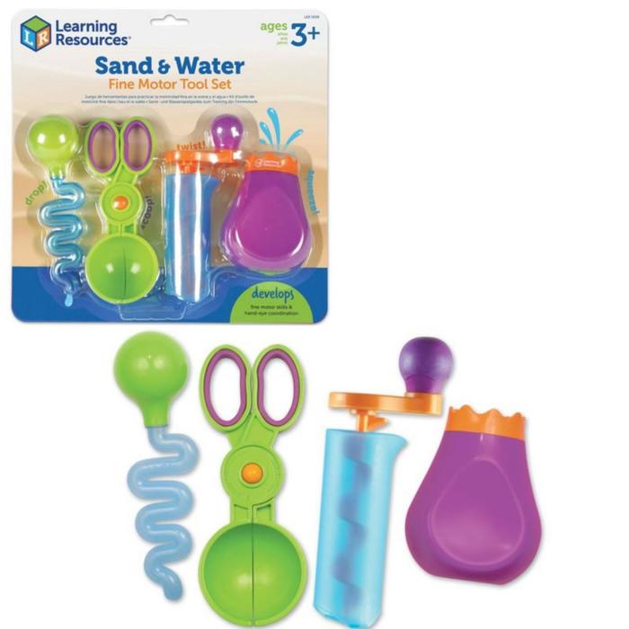 Набор игрушечных инструментов «Щипчики Маленькие ручки. Вода и песок», 4 элемента оптом