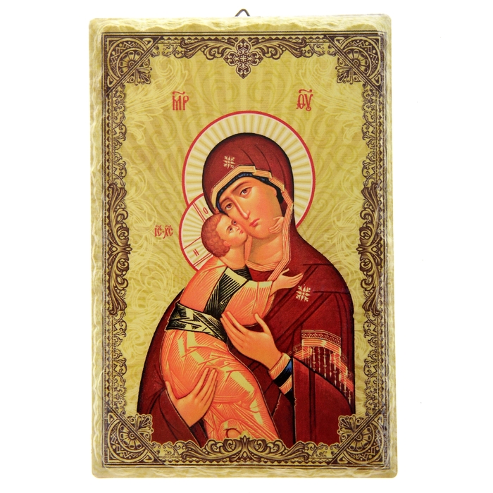 Икона с подвесом "Владимирская икона Божией Матери" оптом