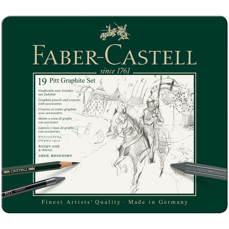   / Faber-Castell "Pitt Graphite" 