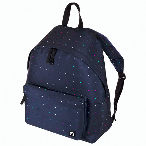 Рюкзак BRAUBERG универсальный, сити-формат, темно-синий, Полночь, 20 литров, 41х32х14 см, 224754 оптом