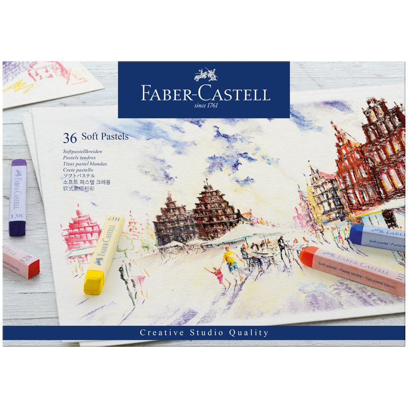  Faber-Castell "Soft pastels", 36 ,  