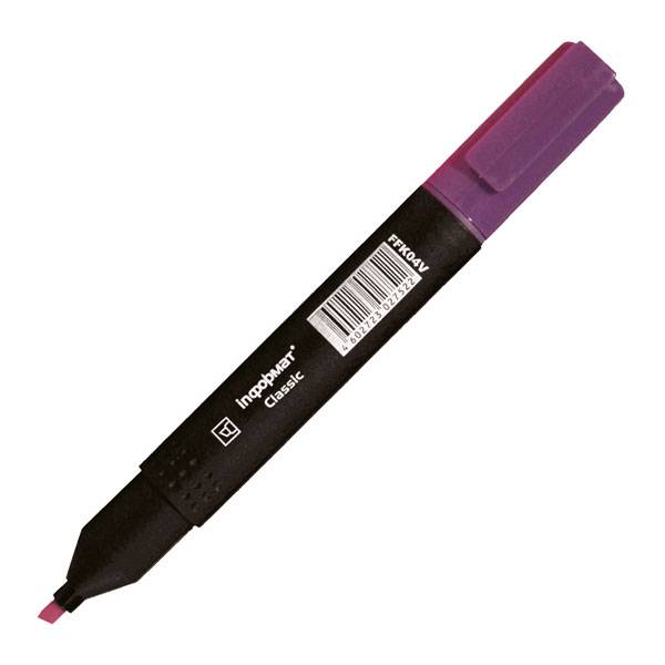 Маркер текстовый INFORMAT CLASSIC 15 мм, фиолетовый, скошенный оптом