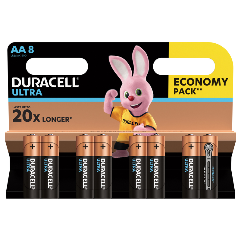 Батарейка Duracell UltraPower AA (LR6) алкалиновая оптом