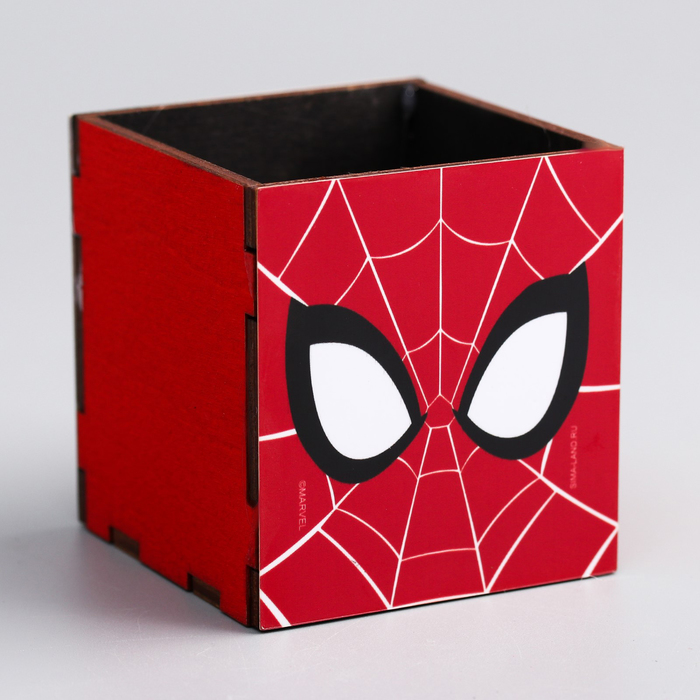 Органайзер для канцелярии Spider-man, Человек-паук, 65 х 70 х 65 мм оптом