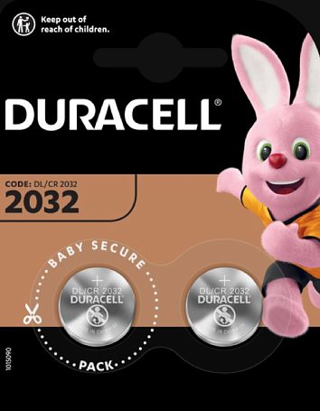 Батарейка Duracell CR2032-2BL оптом