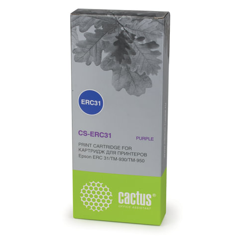 Картридж матричный CACTUS (CS-ERC31) для EPSON TM-930/950, пурпурный оптом