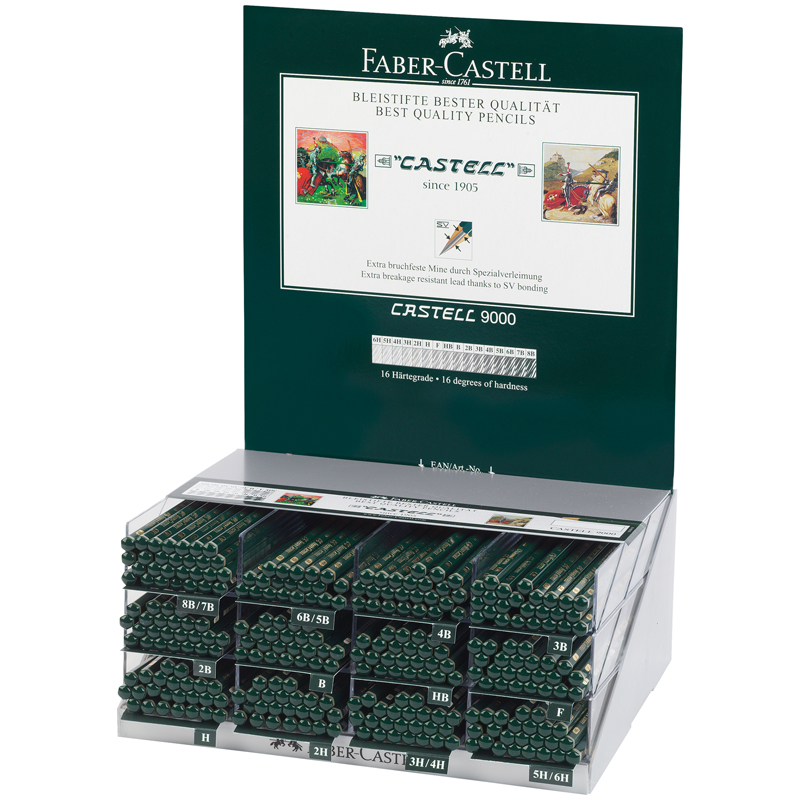  / Faber-Castell "Castell 9000" , 