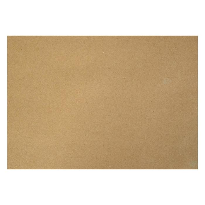 Крафт-бумага, 210 х 120 мм, 140 г/м?, коричневая оптом
