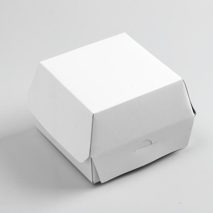 Коробка для бургера, 12,5 х 12,5 х 9 см оптом