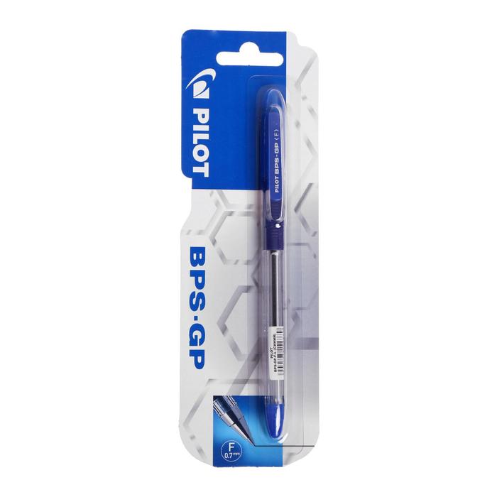 Ручки шариковая PILOT узел 0,7 мм, синяя, блистер B-BPS-GP-F-L оптом