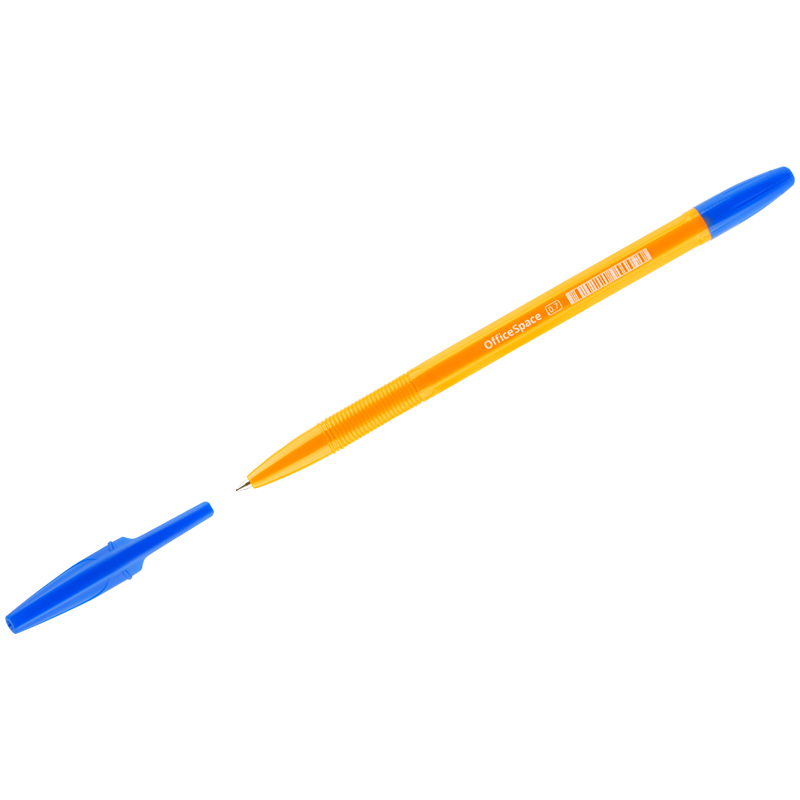 Ручка шариковая OfficeSpace "LC-Max Orange" синяя, оптом
