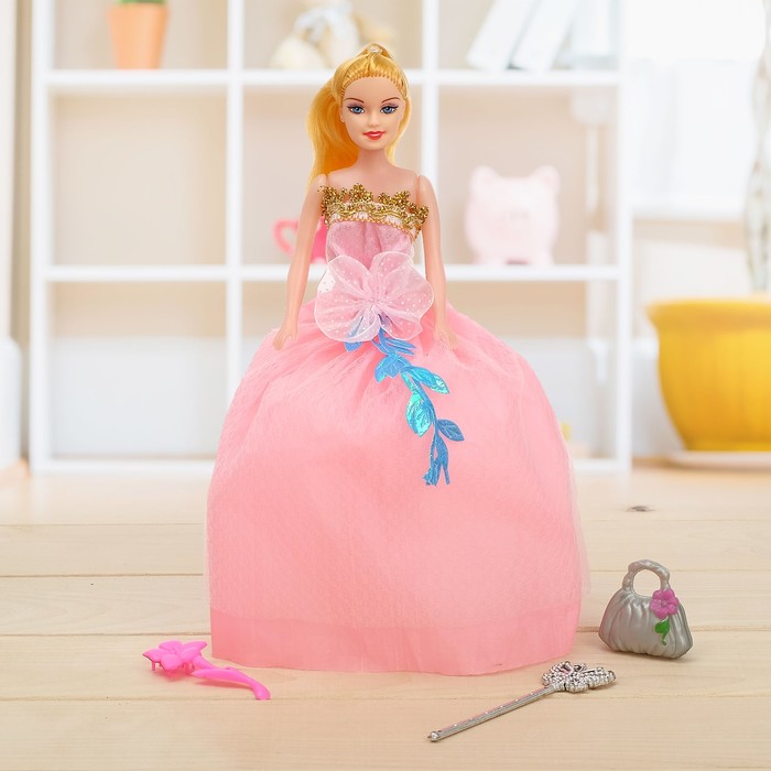 Кукла-модель «Ника» в платье с аксессуарами, МИКС оптом