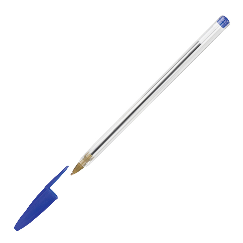 Ручка шариковая OfficeSpace "LC" синяя, 0,7мм, штр оптом