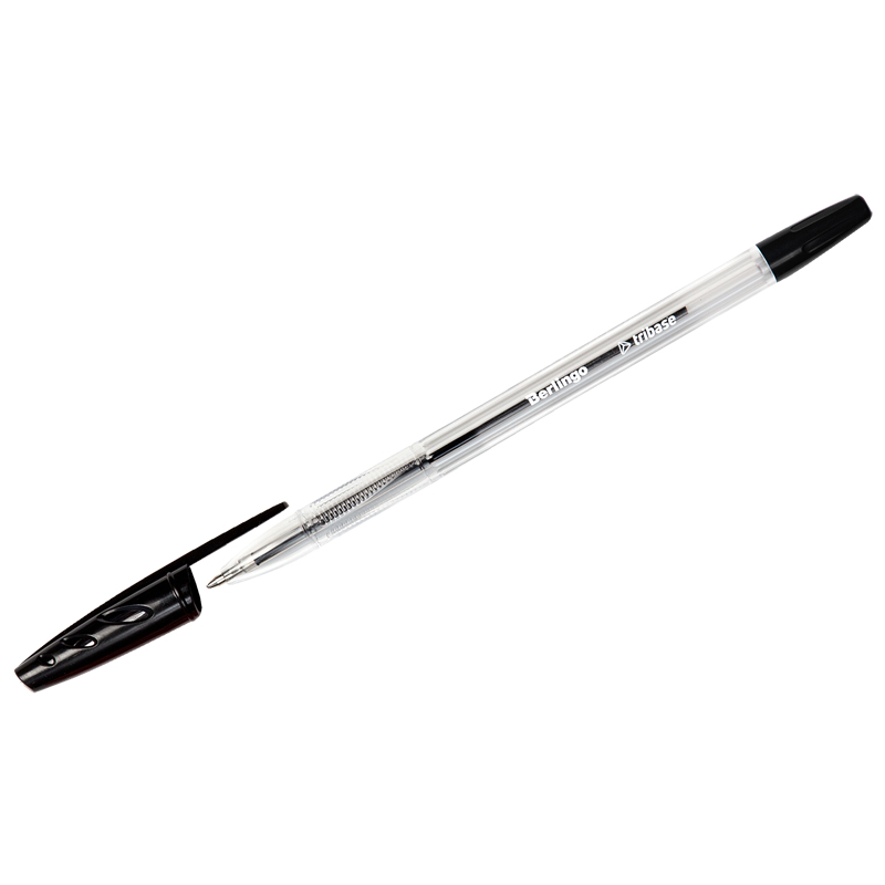 Ручка шариковая Berlingo "Tribase" черная, 1,0мм оптом