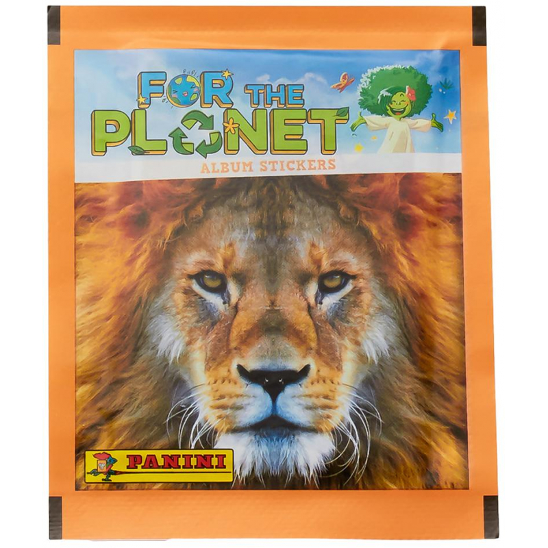 Наклейки Panini for the planet/все для планеты, (5шт.в пакет.), сезон 2021-22 оптом