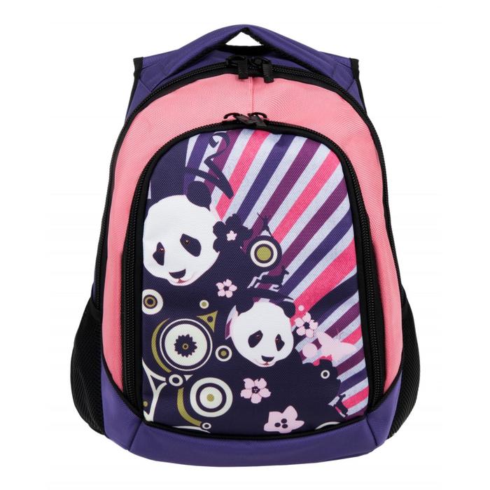 Рюкзак, молния, цвет фиолетово-розовый 360x430x140 оптом
