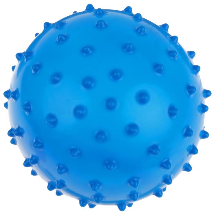 Мячик массажный, матовый пластизоль d=10 см, 22 г, цвета МИКС оптом