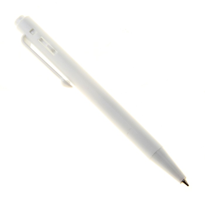 Ручка шариковая автоматическая "МИНИ" под нанесение, корпус белый, стержень синий оптом