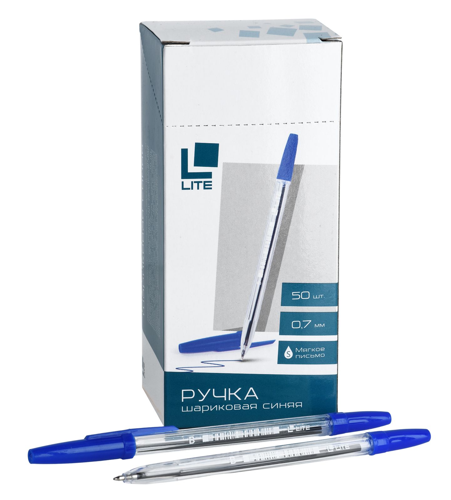 Ручка шариковая LITE 51 синяя, конусовидный наконечник, 0,7 мм оптом