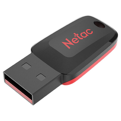 Флеш-диск 32GB NETAC U197, USB 2.0, черный, NT03U197N-032G-20BK оптом