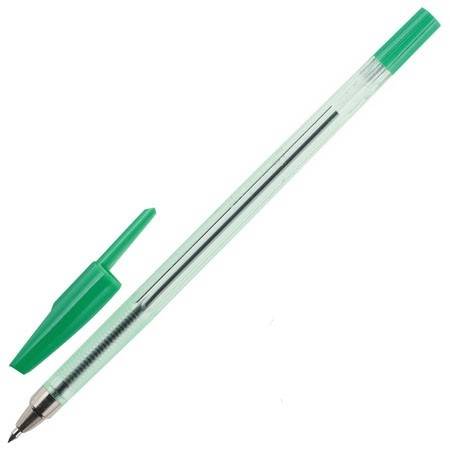 Ручка шариковая Beifa 927 0,5 мм зеленая оптом