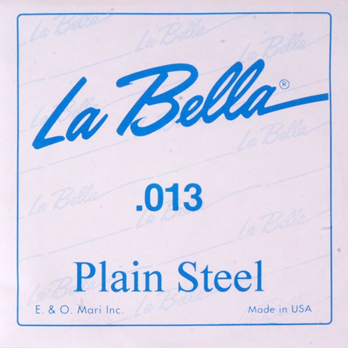 Отдельная стальная струна La Bella PS013 без оплетки, 013 оптом