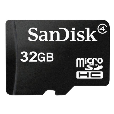 Карта памяти micro SDHC, 32 GB, SANDISK, 4 Мб/сек. (class 4), SDSDQM-032G-B35 оптом