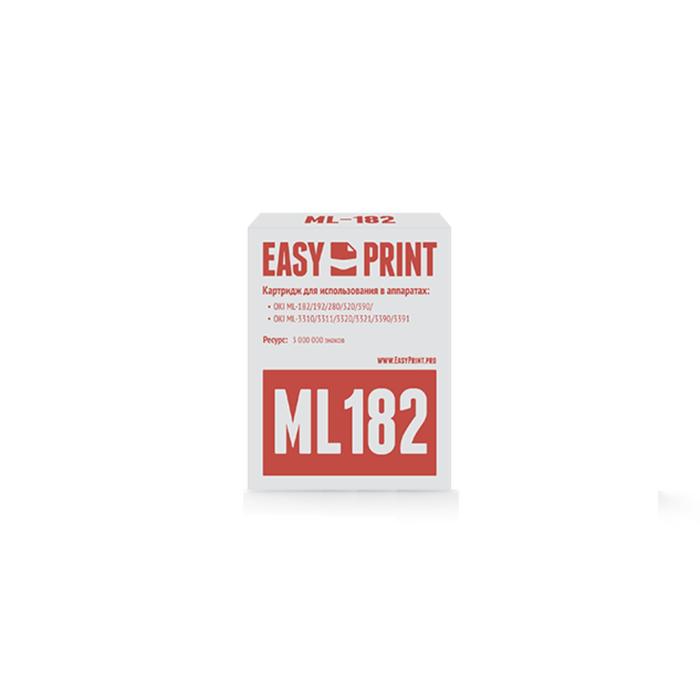 Картридж EasyPrint MO-182 (ML-182/320/390/3310/3390), для Oki, чёрный оптом