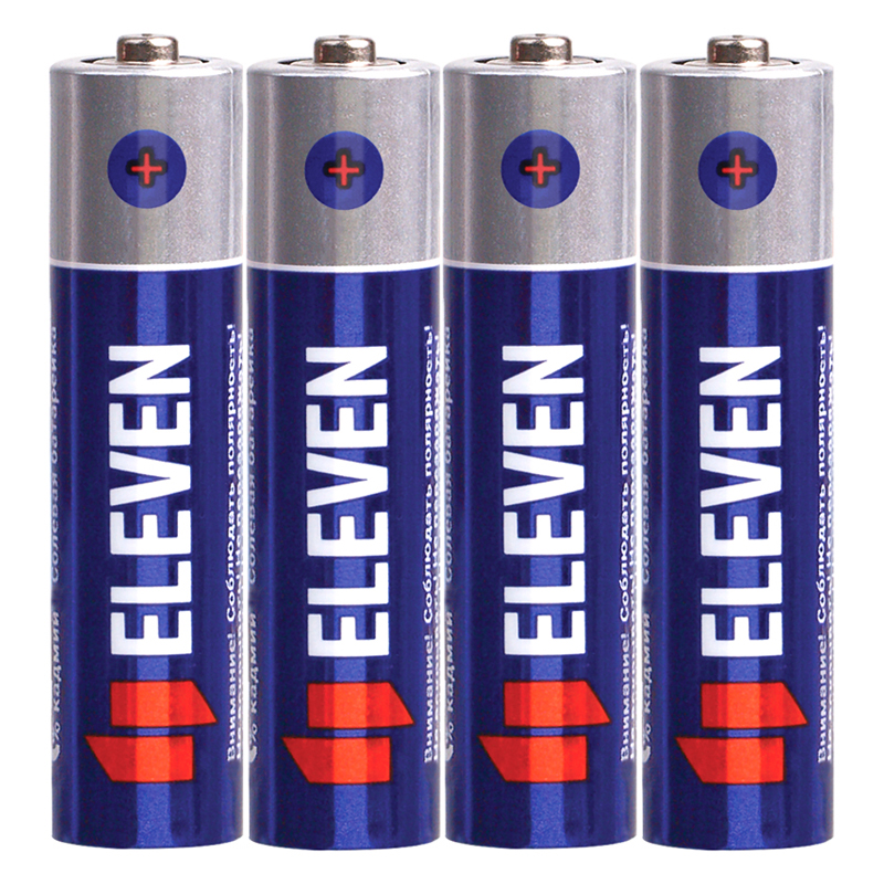 Батарейка Eleven AAA (R03) солевая, SB4 оптом