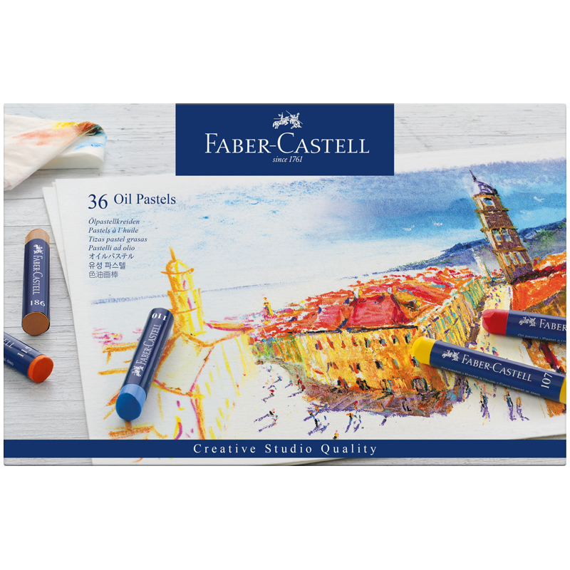 Пастель масляная Faber-Castell "Oil Pastels", 36 ц оптом