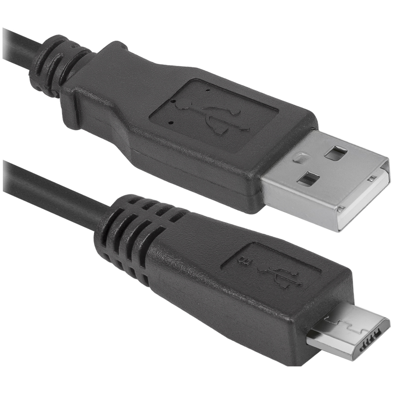Кабель Defender USB08-06 USB2.0 (A) - microUSB (B) оптом