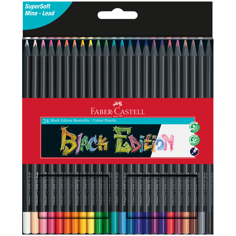   Faber-Castell "Black Edition", 2 