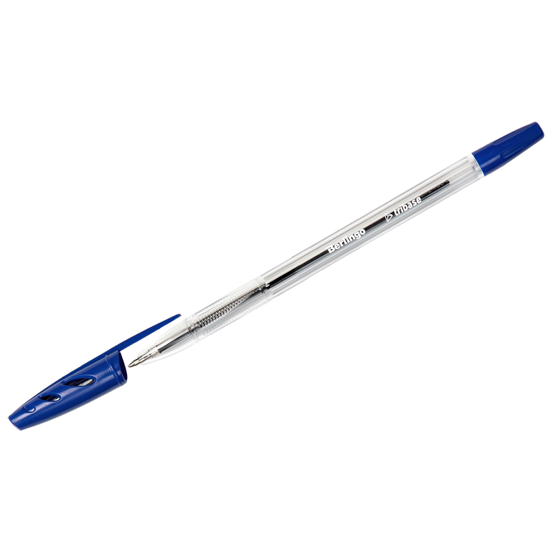 Ручка шариковая Berlingo "Tribase" синяя, 1,0мм оптом