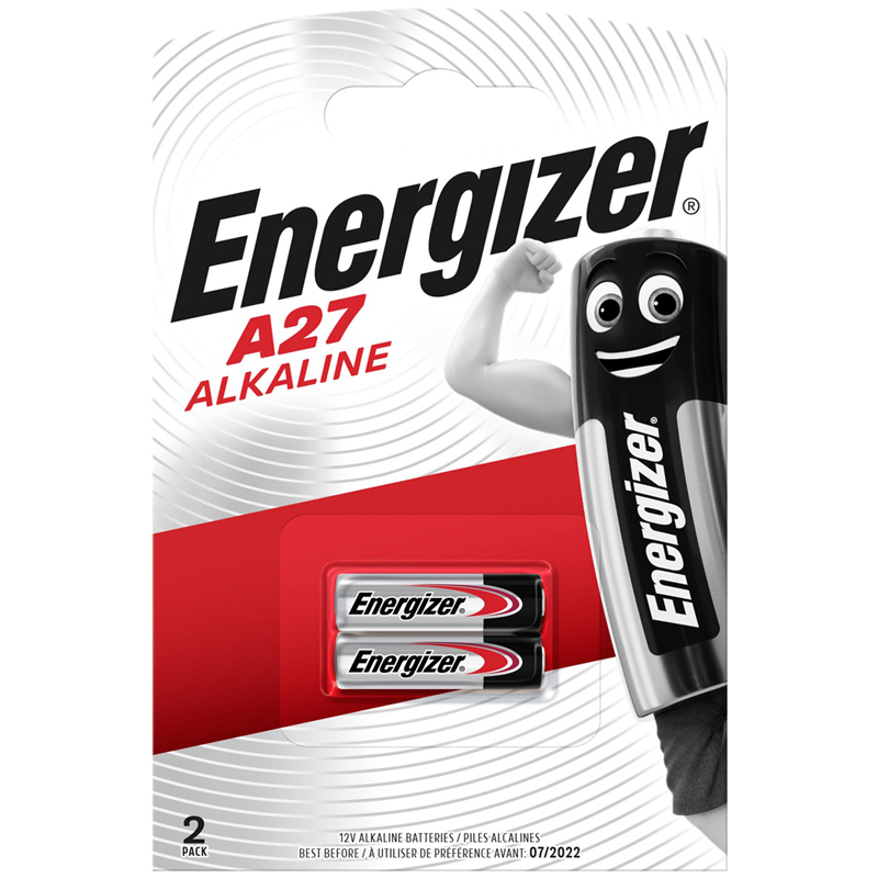 Батарейка Energizer MN27 (27A) 12V алкалиновая, 2B оптом